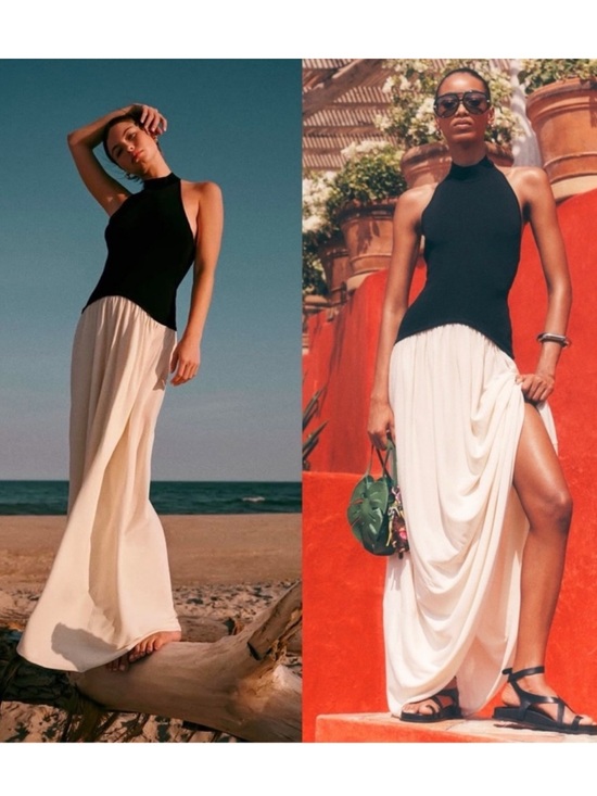 SOLID & STRIPED Dresses & Skirts - LIKE NEW Solid & Striped The Halter Soglio Dress
